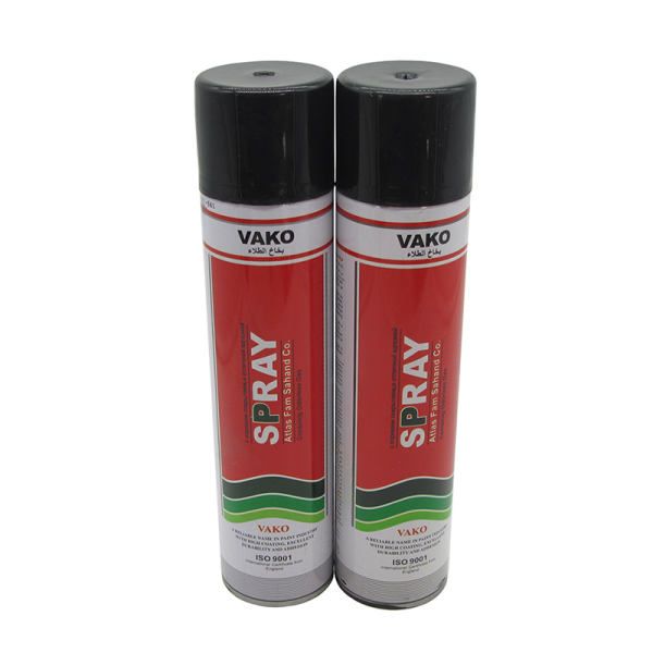اسپری رنگ مشکی واکو مدل 300ml حجم 1.200 لیتر بسته 2 عددی